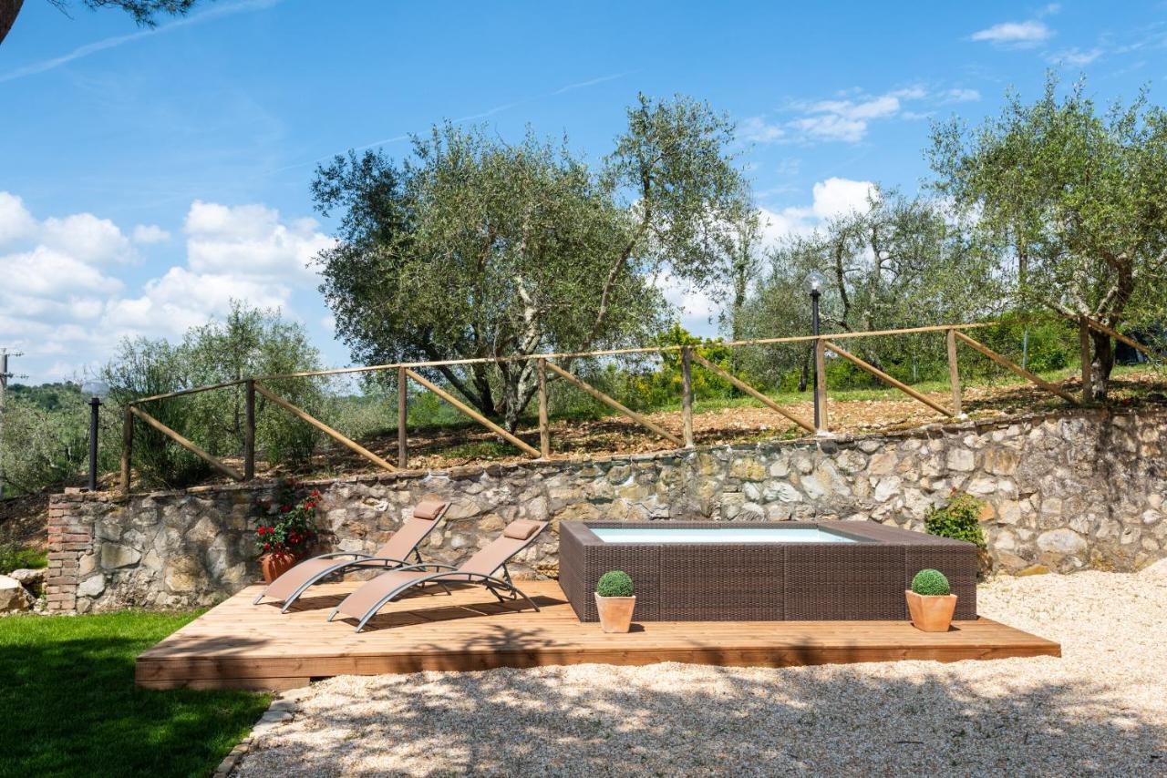 Villa Il Campo Degli Ulivi Ponte A Bozzone Exterior foto